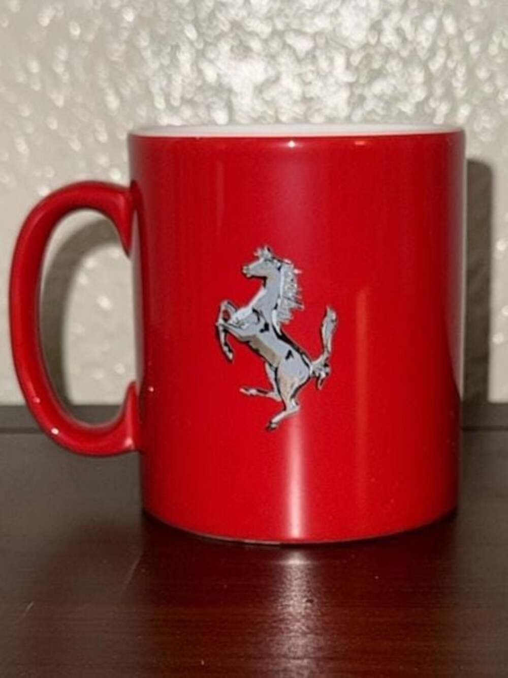 Ferrari Red Essential Ceramic Coffee Mug with Shield Logo